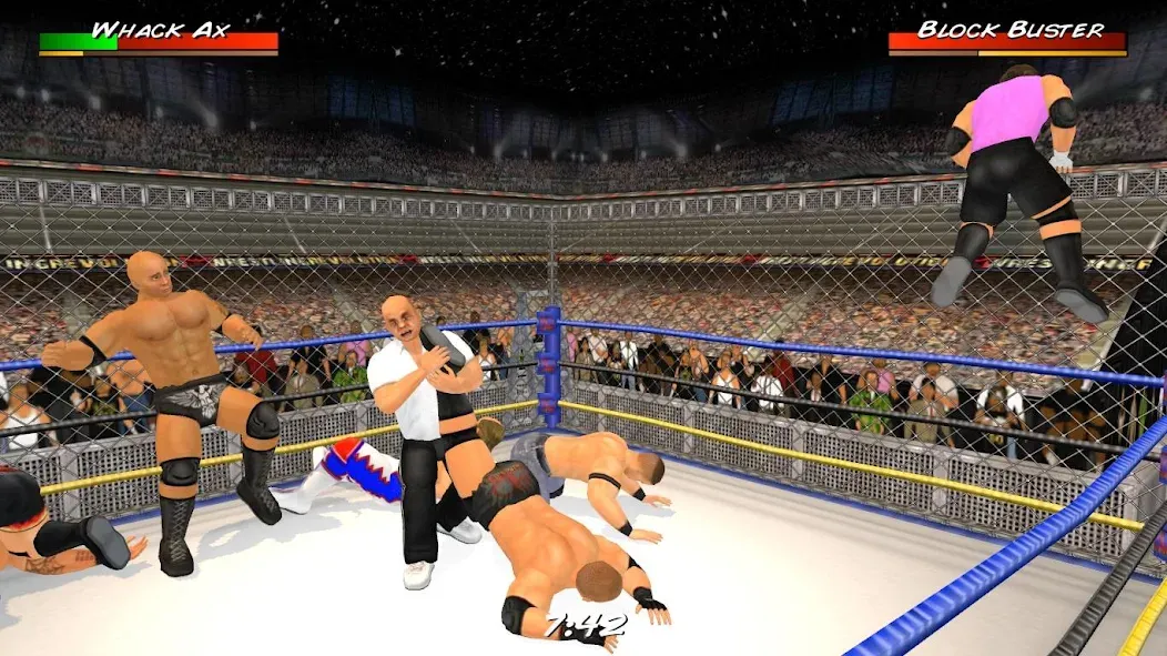 Wrestling Revolution 3D (Реслинг Революшн 3Д)  [МОД Unlocked] Screenshot 1