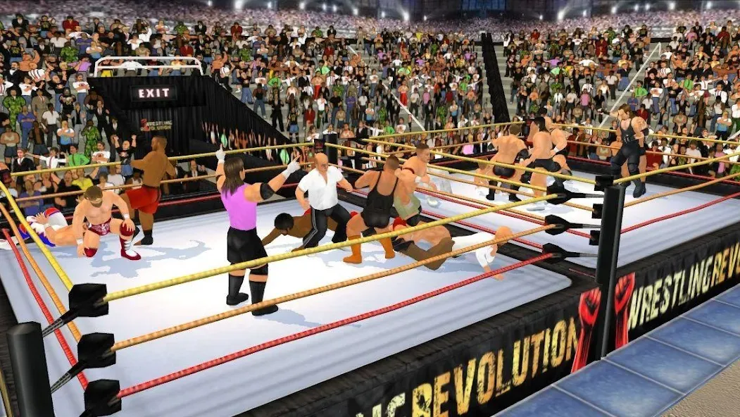 Wrestling Revolution 3D (Реслинг Революшн 3Д)  [МОД Unlocked] Screenshot 5