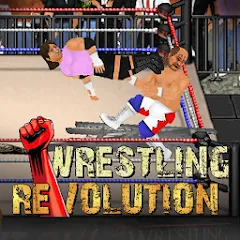 Скачать взломанную Wrestling Revolution (Реслинг Революшн)  [МОД Mega Pack] - последняя версия apk на Андроид