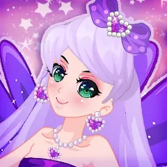 Скачать взломанную Dress Up Angel Anime Girl Game  [МОД Много монет] - полная версия apk на Андроид