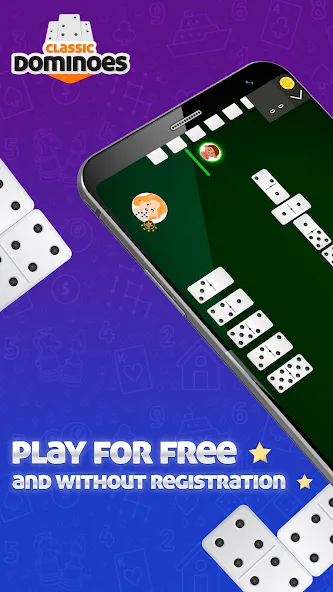 Dominoes Online - Classic Game (Домино Онлайн)  [МОД Unlocked] Screenshot 2