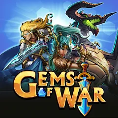 Скачать взломанную Gems of War - Match 3 RPG (Гемс оф Вар)  [МОД Menu] - полная версия apk на Андроид