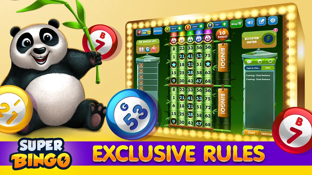 Super Bingo HD - Bingo Games (упер Бинго )  [МОД Unlimited Money] Screenshot 2