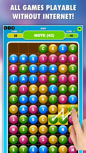 Word Games 101-in-1 (Уорд Геймс 100)  [МОД Бесконечные деньги] Screenshot 3