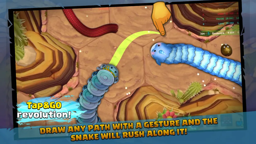 Little Big Snake (Литл Биг Снейк)  [МОД Много денег] Screenshot 2