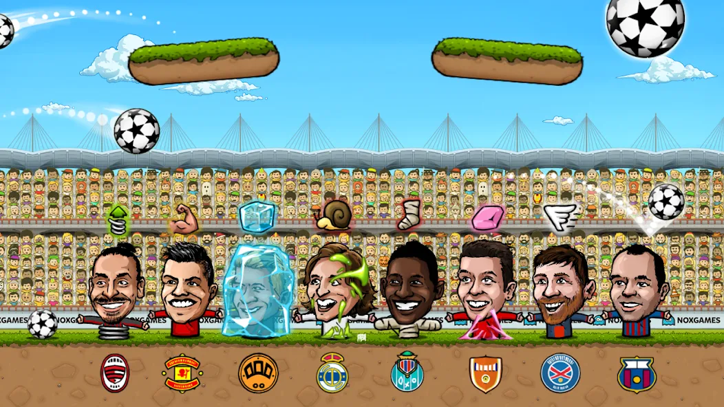 Puppet Soccer: Champs League (Паппет Соккер)  [МОД Unlocked] Screenshot 3