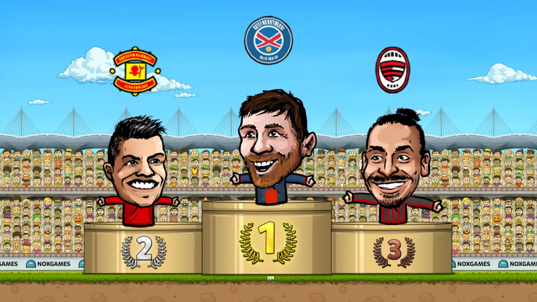 Puppet Soccer: Champs League (Паппет Соккер)  [МОД Unlocked] Screenshot 4