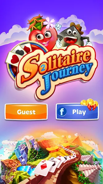 Solitaire Journey (Солитер Джорни)  [МОД Бесконечные монеты] Screenshot 5