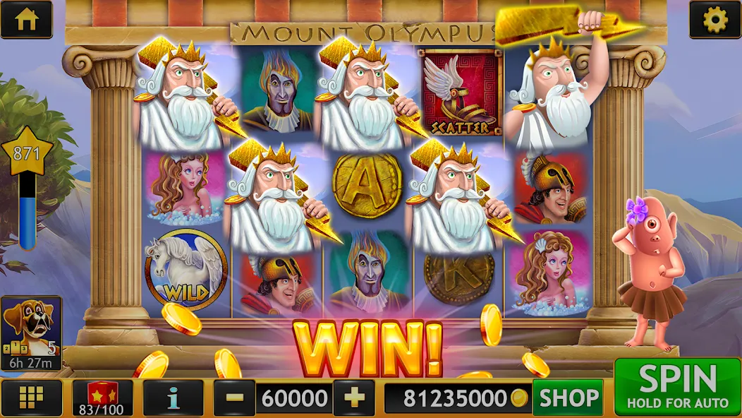 Vegas Slots Galaxy (Вегас Слотс Гэлэкси)  [МОД Unlimited Money] Screenshot 1