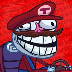 Взломанная Troll Face Quest: VideoGames 2 (Тролль Фейс Квест Видеоигры 2)  [МОД Mega Pack] - последняя версия apk на Андроид