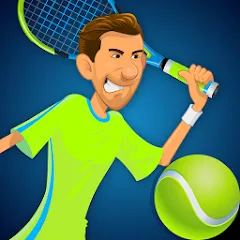 Скачать взломанную Stick Tennis (Стик Теннис)  [МОД Mega Pack] - полная версия apk на Андроид