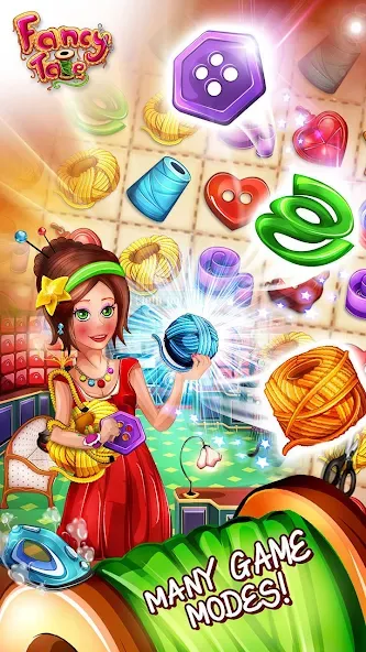 Fancy Tale:Fashion Puzzle Game (Фэнси Тейл)  [МОД Unlocked] Screenshot 2