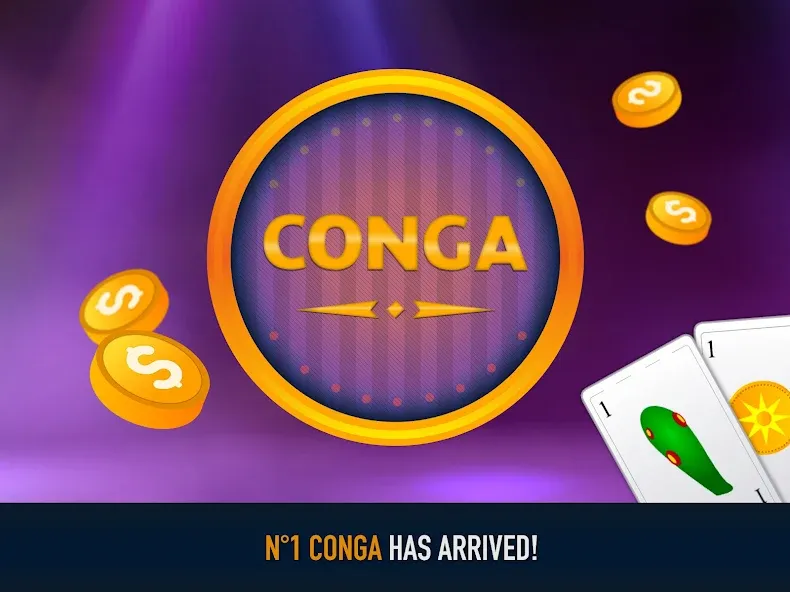 Conga (Конга)  [МОД Много монет] Screenshot 5