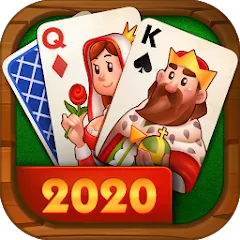 Взломанная Klondike Solitaire card game  [МОД Unlocked] - полная версия apk на Андроид