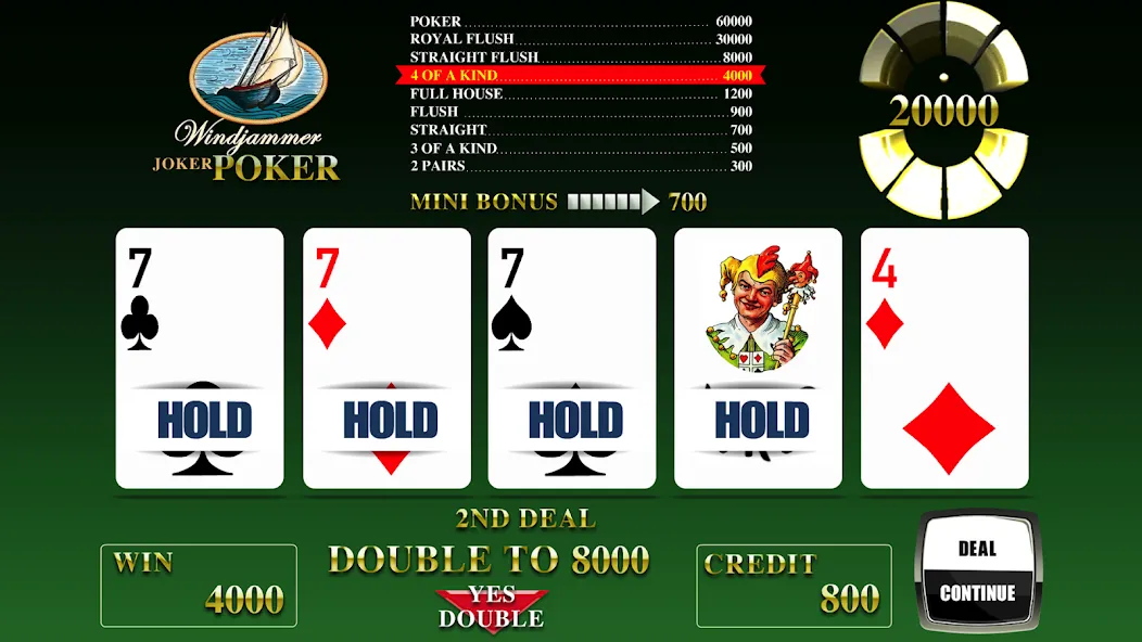 Windjammer Poker (Уиндджаммер Покер)  [МОД Все открыто] Screenshot 3