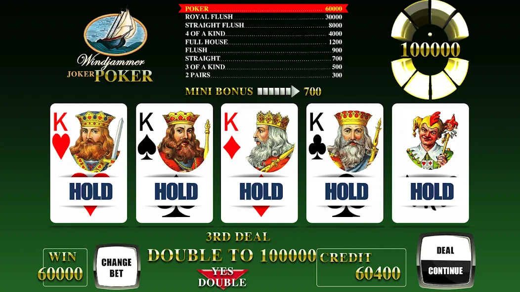 Windjammer Poker (Уиндджаммер Покер)  [МОД Все открыто] Screenshot 5