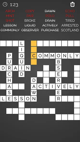 Crossword : Word Fill  [МОД Unlimited Money] Screenshot 2