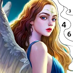 Взлом Angel & Devil Paint by Number  [МОД Бесконечные монеты] - последняя версия apk на Андроид