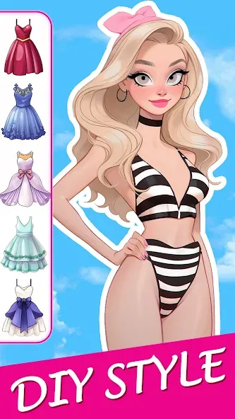 Doll Makeover: dress up games (Долл Мейковер)  [МОД Меню] Screenshot 3