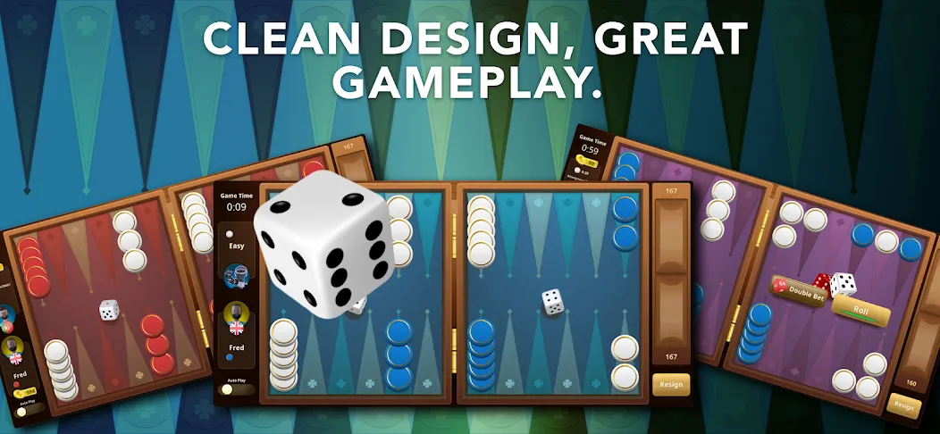 Backgammon Classic + Online  [МОД Menu] Screenshot 3