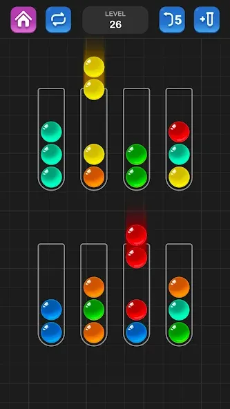 Ball Sort Puzzle - Color Game  [МОД Unlocked] Screenshot 3
