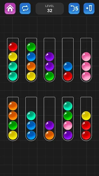 Ball Sort Puzzle - Color Game  [МОД Unlocked] Screenshot 4
