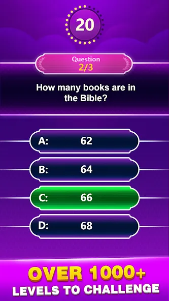 Bible Trivia - Word Quiz Game (Библейская викторина)  [МОД Unlimited Money] Screenshot 2