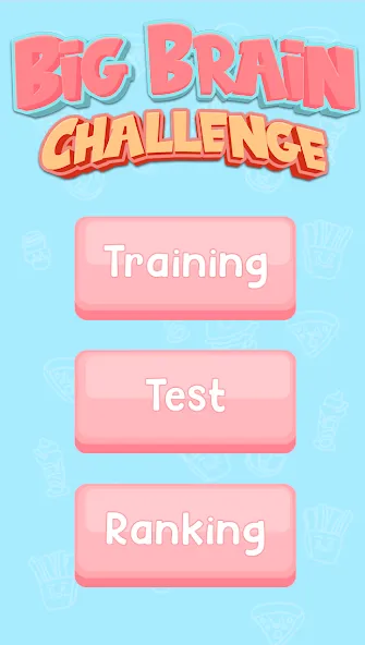 big brain challenge (биг брейн челлендж)  [МОД Бесконечные монеты] Screenshot 1