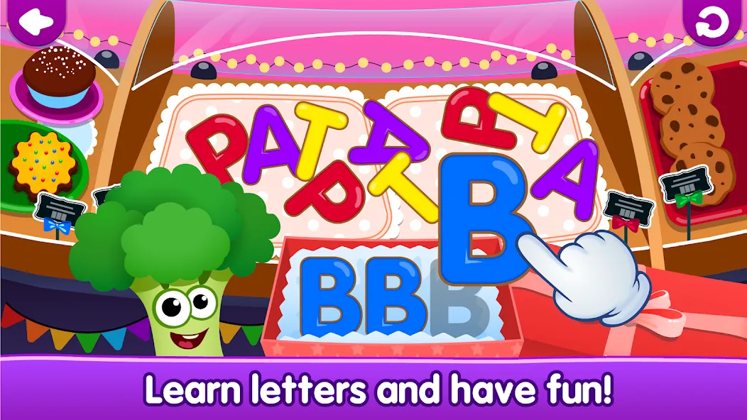 ABC kids! Alphabet learning!  [МОД Бесконечные деньги] Screenshot 2