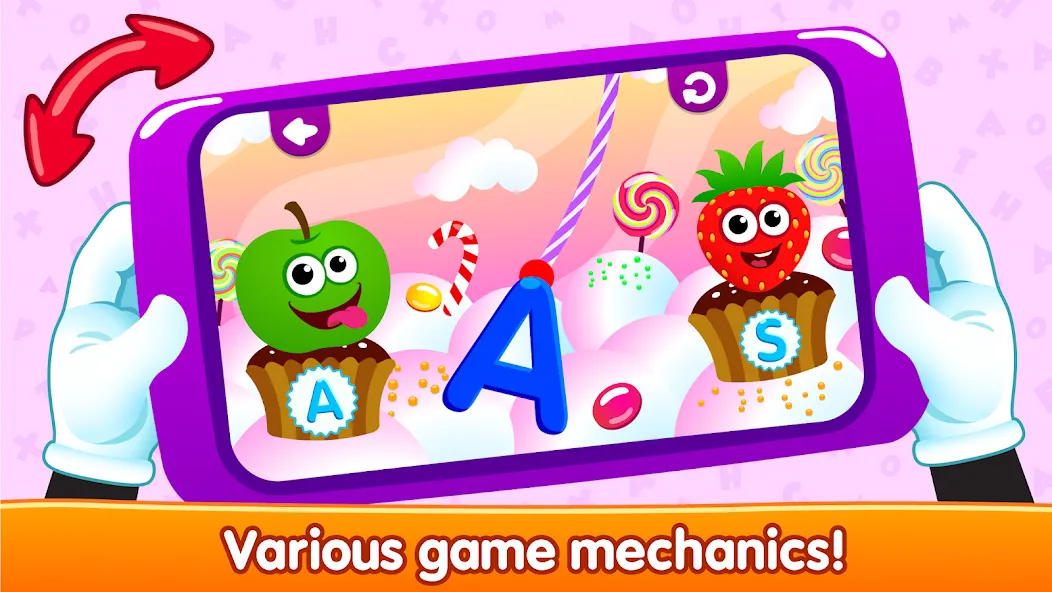 ABC kids! Alphabet learning!  [МОД Бесконечные деньги] Screenshot 5