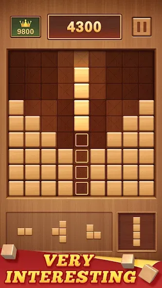 Wood Block 99 - Sudoku Puzzle (Вуд Блок 99)  [МОД Бесконечные деньги] Screenshot 1