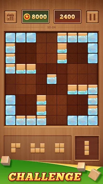 Wood Block 99 - Sudoku Puzzle (Вуд Блок 99)  [МОД Бесконечные деньги] Screenshot 4