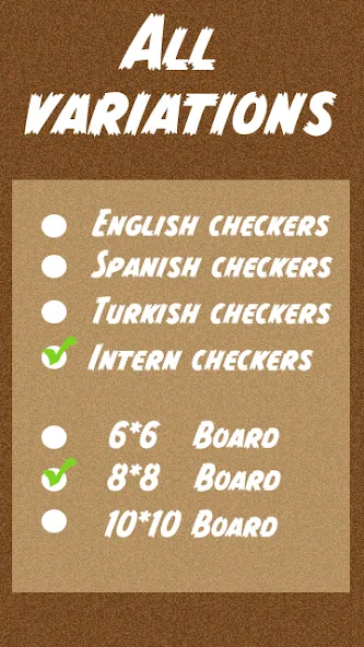 Checkers - Damas  [МОД Unlimited Money] Screenshot 3