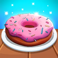 Скачать взломанную Boston Donut Truck: Food Game (Бостонский Донат Трак)  [МОД Все открыто] - полная версия apk на Андроид