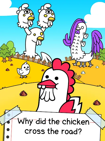 Chicken Evolution: Idle Game (Чикен Эволюшн)  [МОД Много денег] Screenshot 5