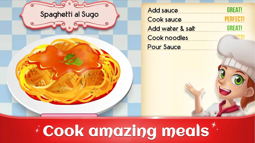 Cookbook Master: Cooking Games (Кулинарный Мастер)  [МОД Mega Pack] Screenshot 2