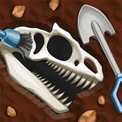 Скачать взлом Dino Quest: Dig Dinosaur Game (Дино Квест)  [МОД Unlocked] - полная версия apk на Андроид