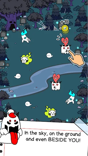 Ghost Evolution: Merge Spirits (Гост Эволюшн)  [МОД Много денег] Screenshot 2