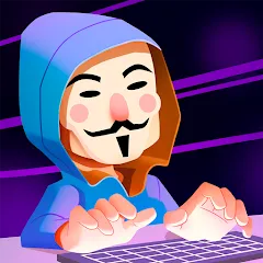 Взлом Hacking Hero: Hacker Clicker (Хакинг герой)  [МОД Бесконечные монеты] - последняя версия apk на Андроид