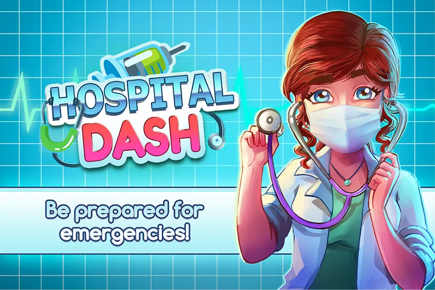 Hospital Dash Tycoon Simulator (Хоспиталь Даш Тайкун Симулятор)  [МОД Бесконечные деньги] Screenshot 1