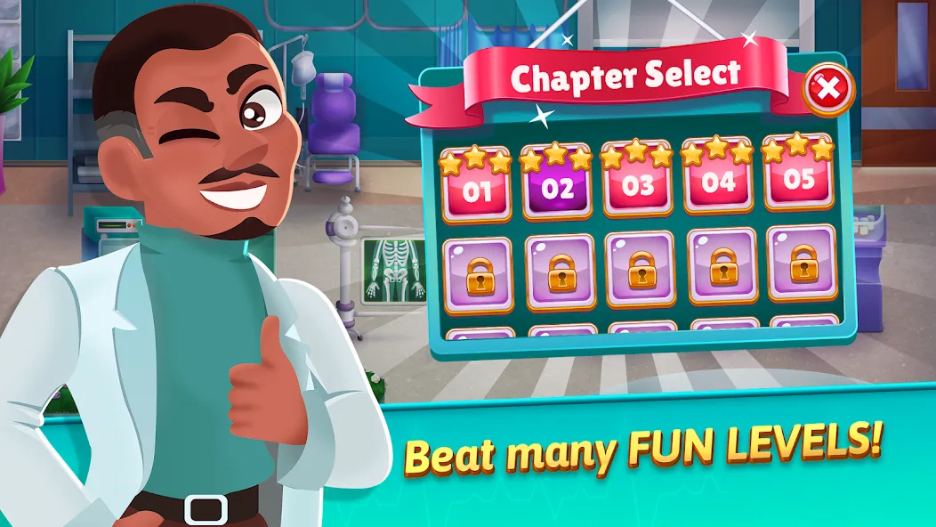 Medicine Dash: Hospital Game (Медицинский Дэш)  [МОД Бесконечные деньги] Screenshot 4