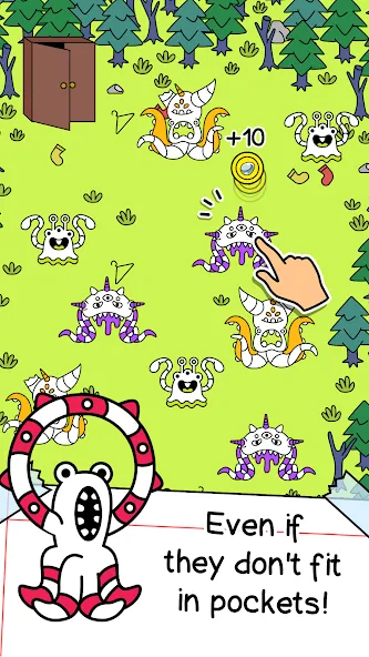 Monster Evolution: Merge Game (Монстер Эволюшн)  [МОД Unlimited Money] Screenshot 2