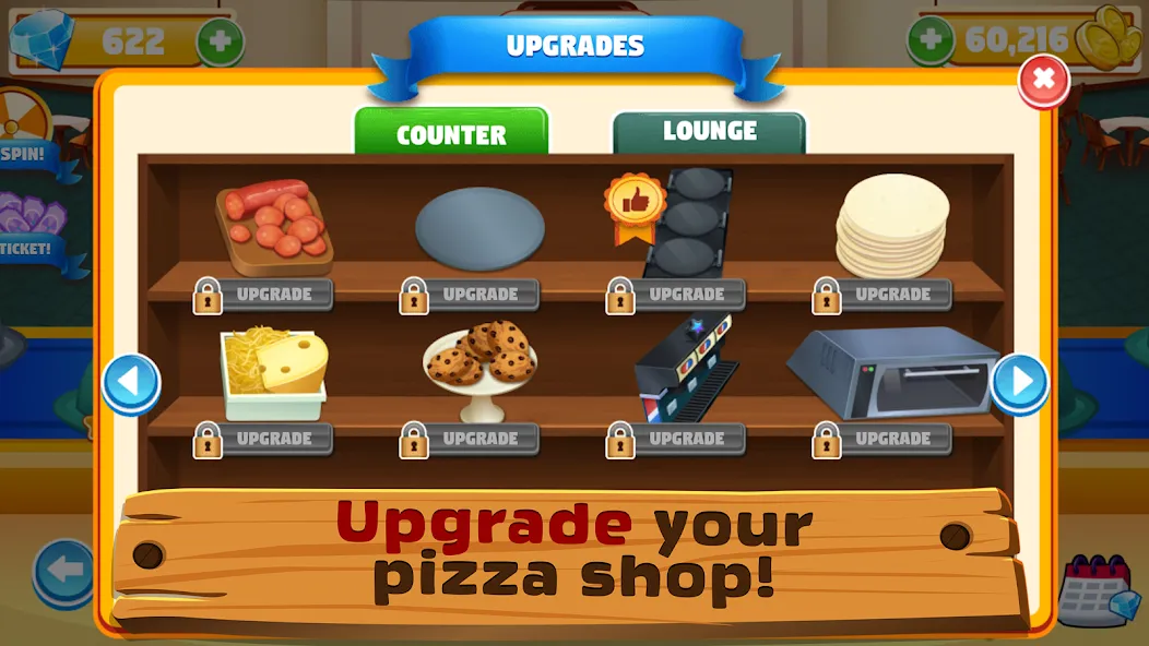 My Pizza Shop 2: Food Games (Мой Пиццерия 2)  [МОД Unlimited Money] Screenshot 3