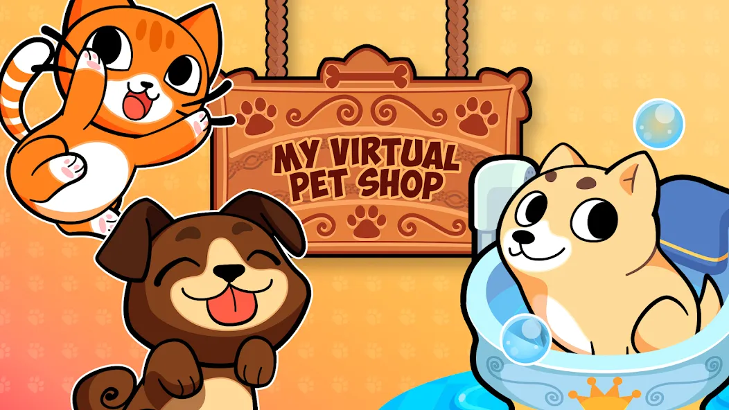 My Virtual Pet Shop: Animals (Мой Виртуальный Зоомагазин)  [МОД Много денег] Screenshot 5