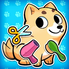 Скачать взломанную My Virtual Pet Shop: Animals (Мой Виртуальный Зоомагазин)  [МОД Много денег] - стабильная версия apk на Андроид