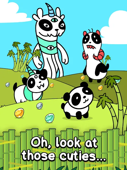 Panda Evolution: Idle Clicker (Панда Эволюция)  [МОД Все открыто] Screenshot 5