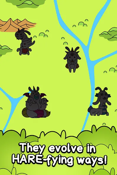 Rabbit Evolution: Merge Bunny (Рэббит Эволюшн)  [МОД Бесконечные монеты] Screenshot 3