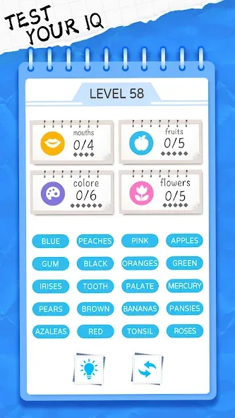 Word Sort: Association Connect (Соннект Колорс)  [МОД Unlimited Money] Screenshot 5