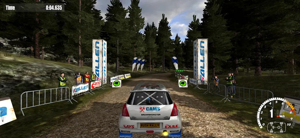 Rush Rally 3 Demo (Раш Ралли 3 Демо)  [МОД Mega Pack] Screenshot 1