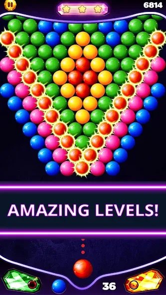 Bubble Shooter Classic (Бабл Шутер Классик)  [МОД Много монет] Screenshot 3